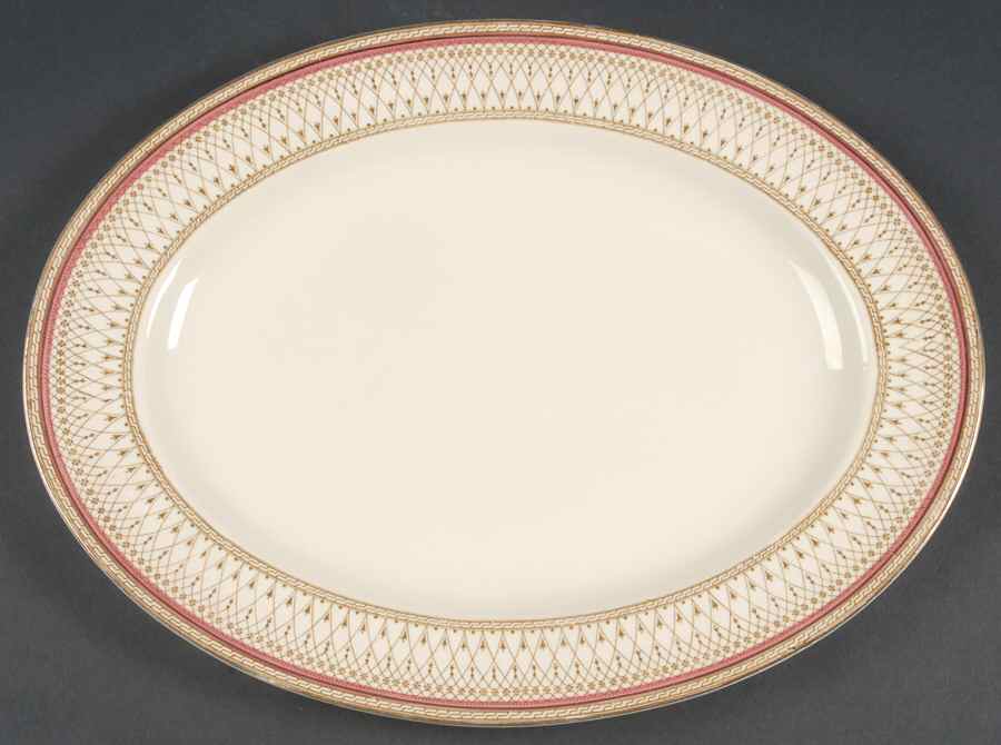 Westminster 14" Oval Serving Platter by J & G Meakin-1