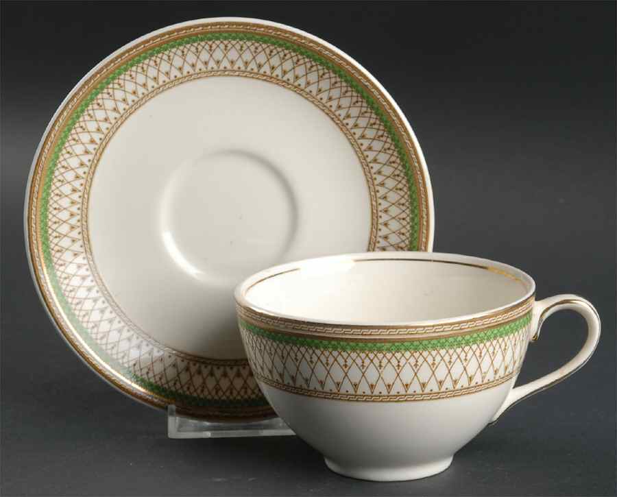 Westminster Oversized Cup & Saucer Set by J & G Meakin-1