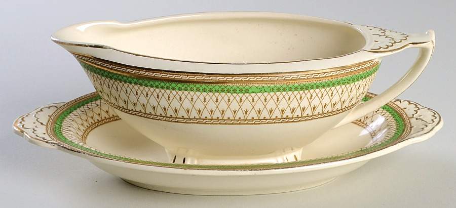 Westminster Gravy Boat & Underplate by J & G Meakin-1