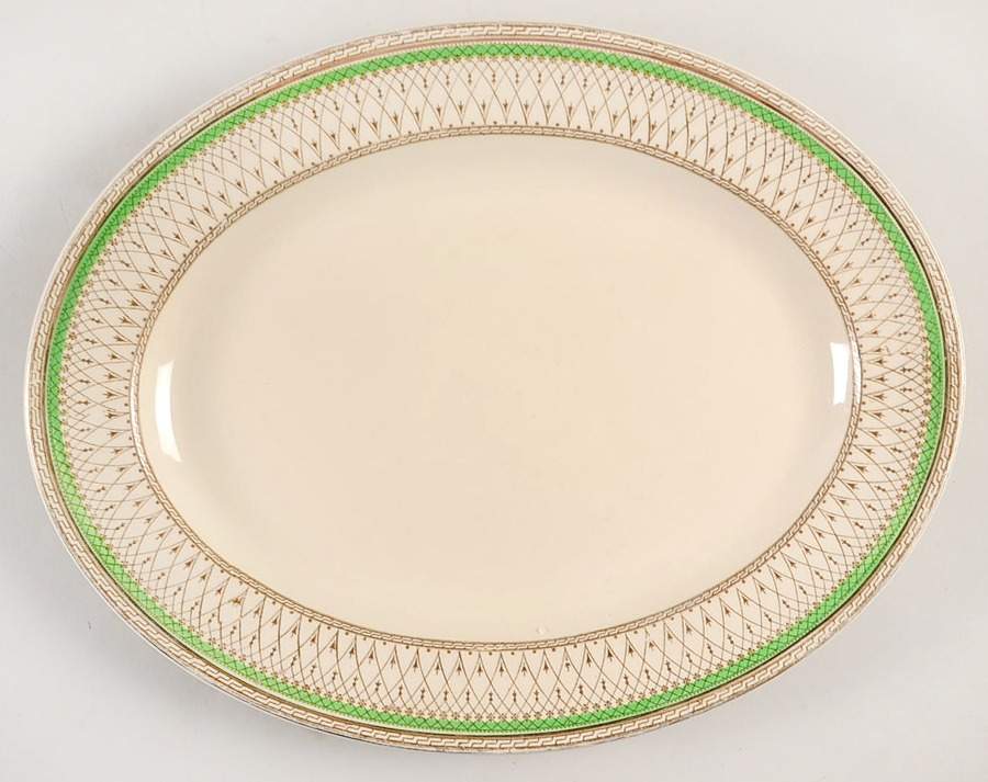 Westminster 12" Oval Serving Platter by J & G Meakin-1