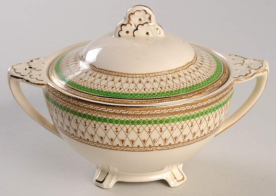 Westminster Sugar Bowl & Lid by J & G Meakin-1