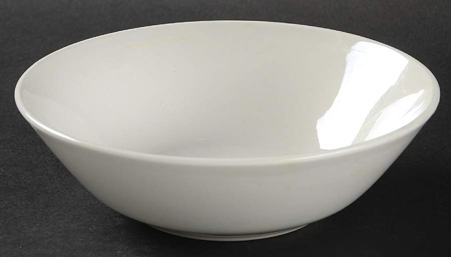 White Ice Coupe Cereal Bowl by J & G Meakin-1