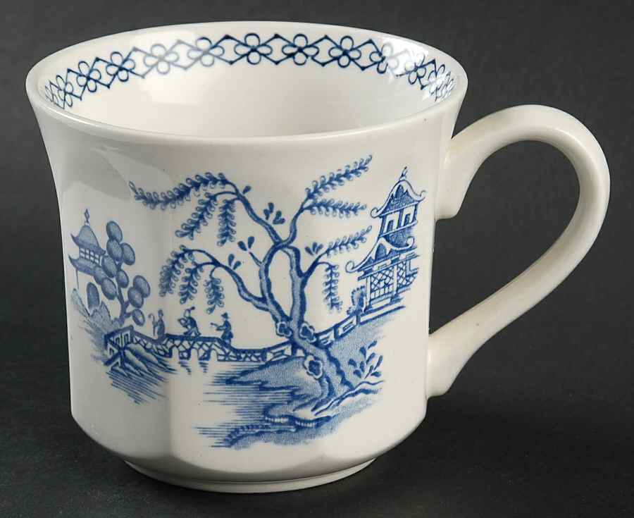 Willow Blue Mug by J & G Meakin-1