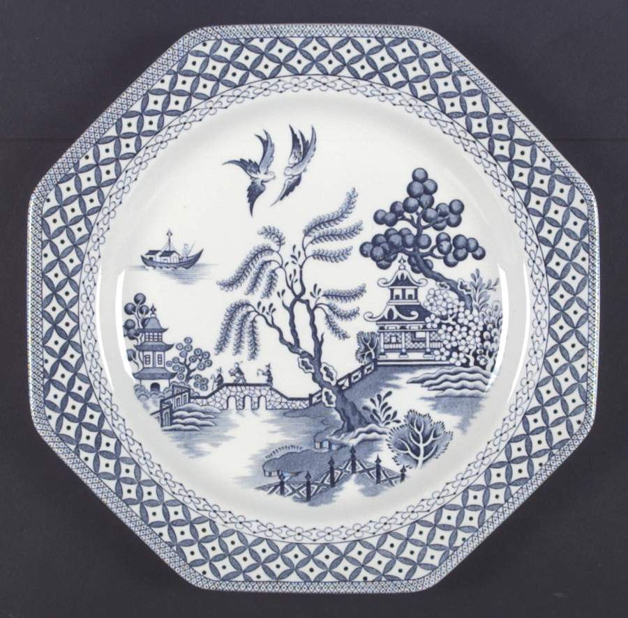 Willow Blue Dinner Plate by J & G Meakin-1