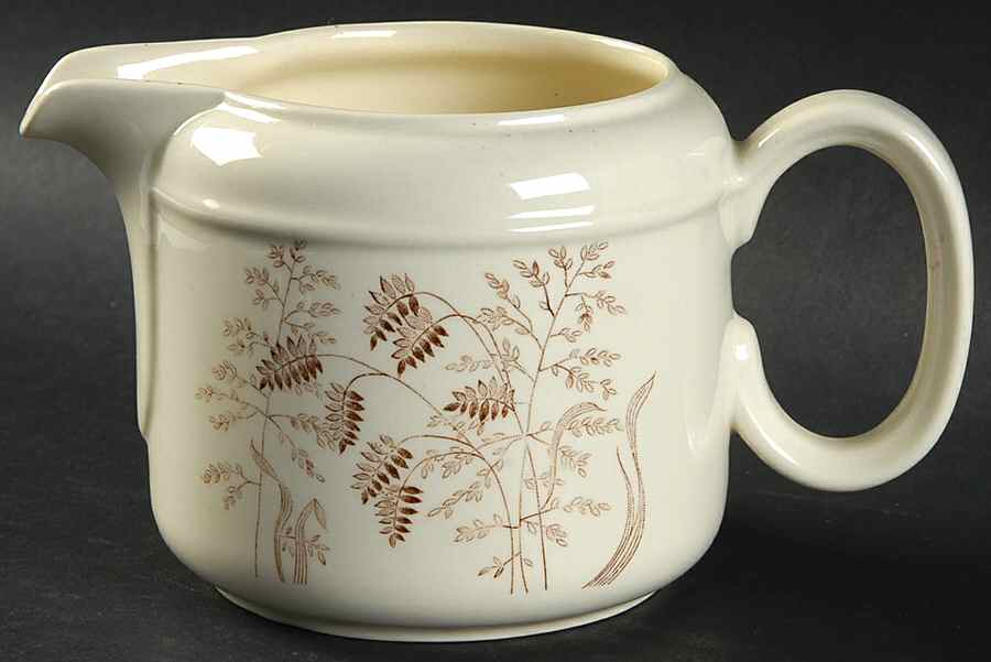 Windswept Brown Creamer by J & G Meakin-1