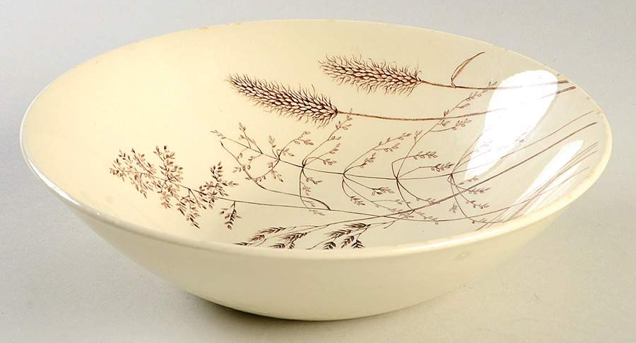 Windswept Brown 8" Round Vegetable Bowl by J & G Meakin-1