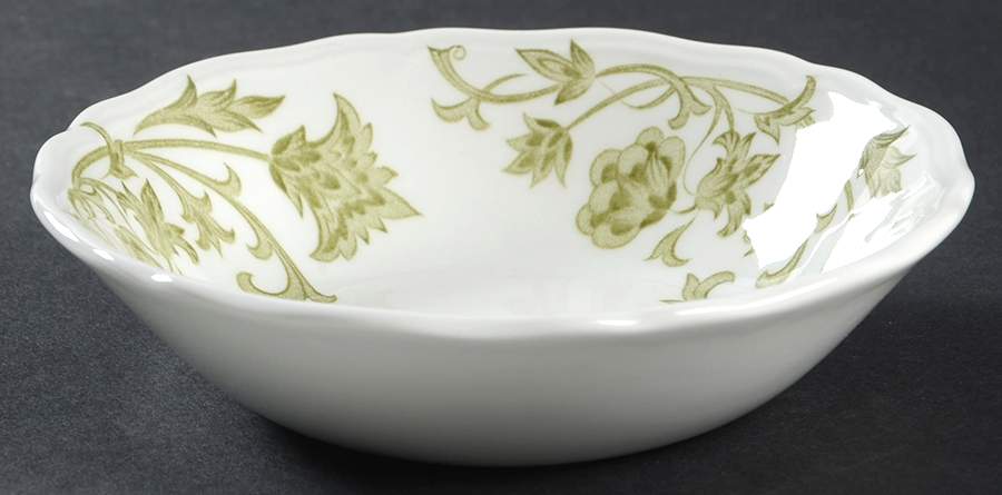 Windsong Green Fruit/Dessert (Sauce) Bowl by J & G Meakin-1