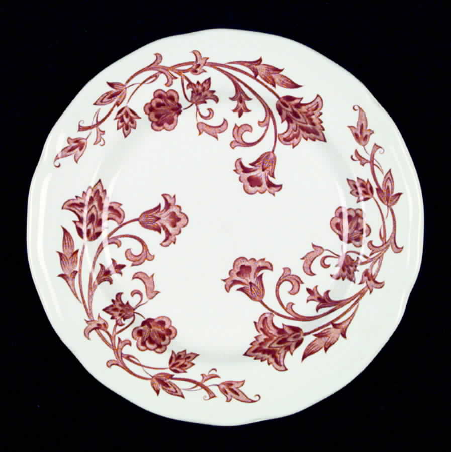Windsong Rust Dessert/Pie Plate by J & G Meakin-1