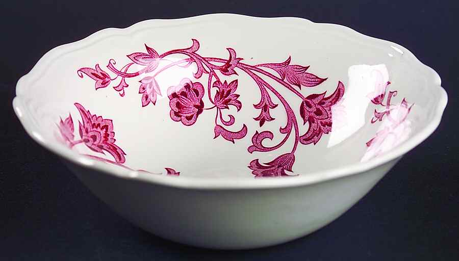 Windsong Rust Coupe Cereal Bowl by J & G Meakin-1