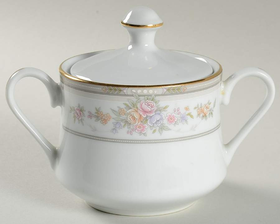 Botanica Sugar Bowl & Lid by Meridian-1