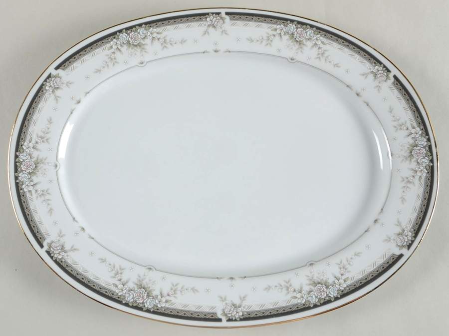 Moment 14" Oval Serving Platter by Meridian-1