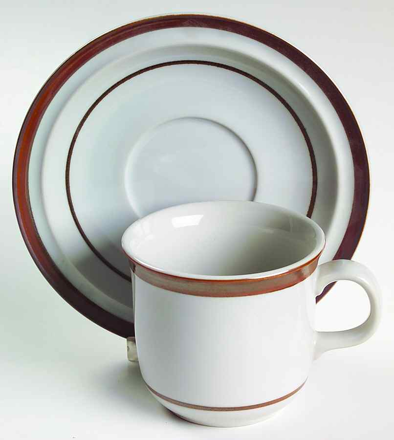 Blossoms Flat Cup & Saucer Set by Service Merchandise Inc-1