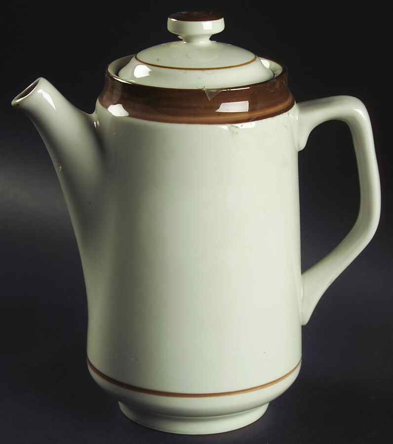 Brown Monterrey Coffee Pot & Lid by Service Merchandise Inc-1