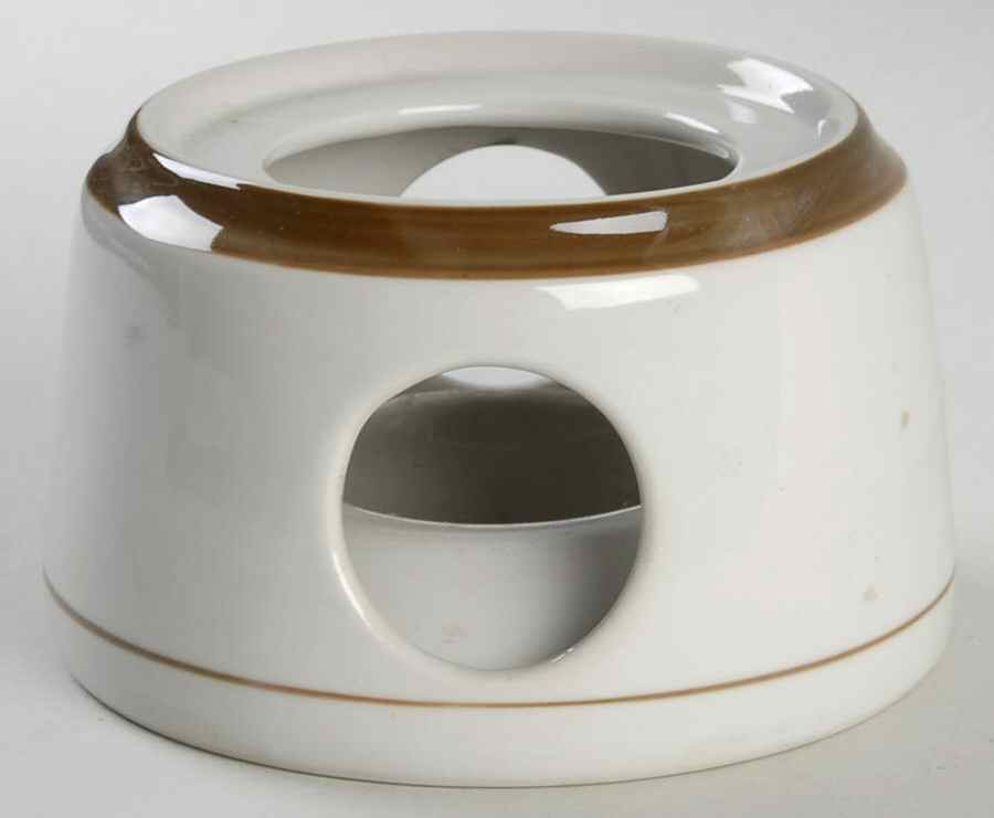Brown Monterrey China Warmer Stand by Service Merchandise Inc-1