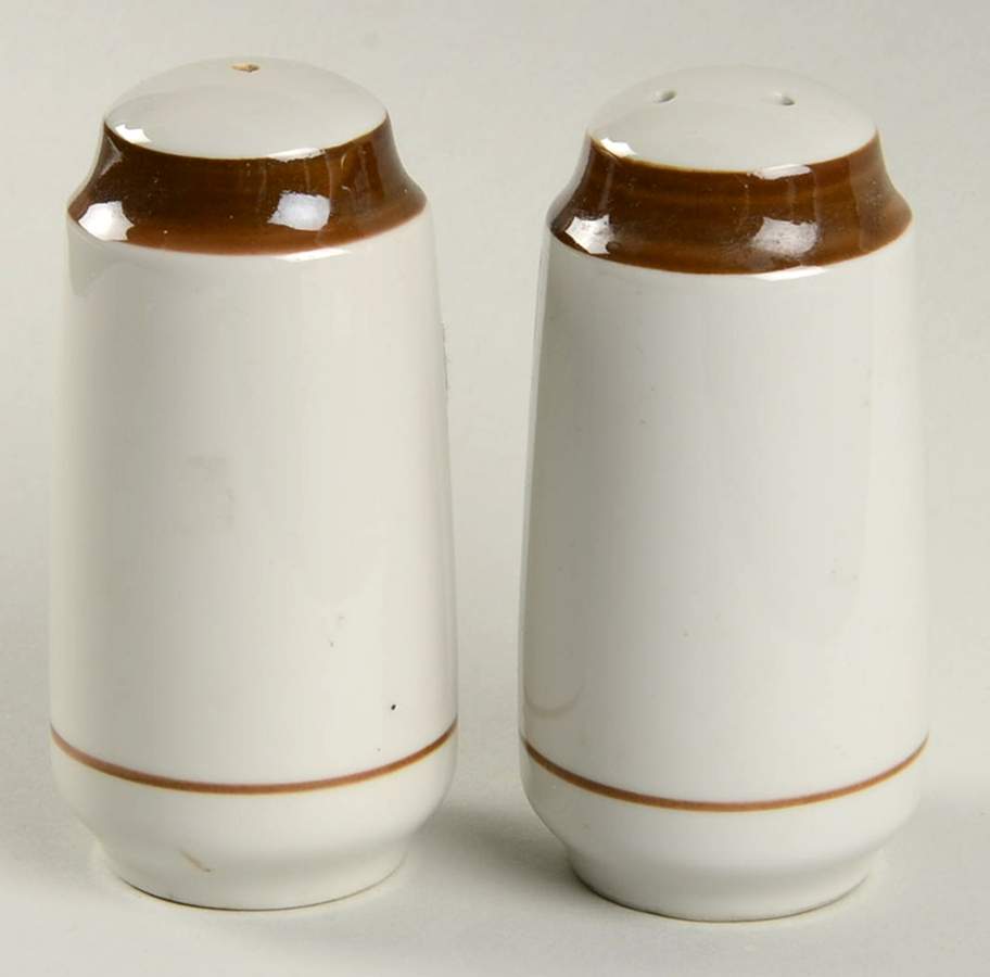 Brown Monterrey Salt & Pepper Set by Service Merchandise Inc-1
