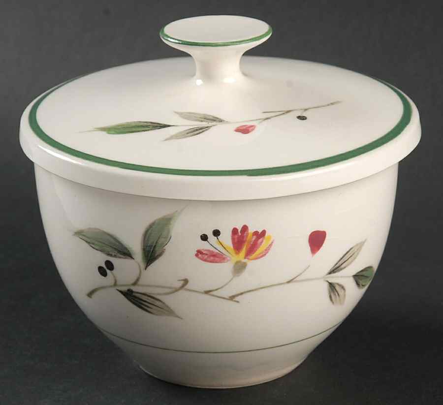 Camellia Sugar Bowl & Lid by Service Merchandise Inc-1