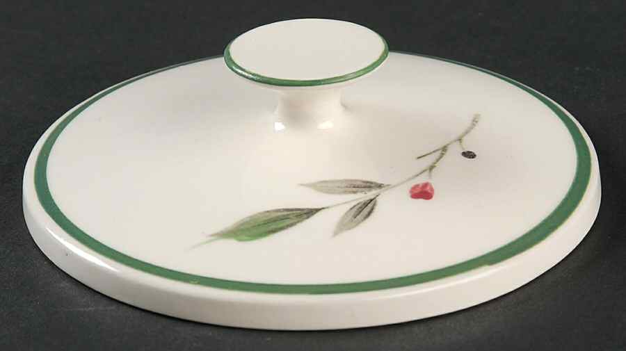 Camellia Lid for Sugar Bowl by Service Merchandise Inc-1