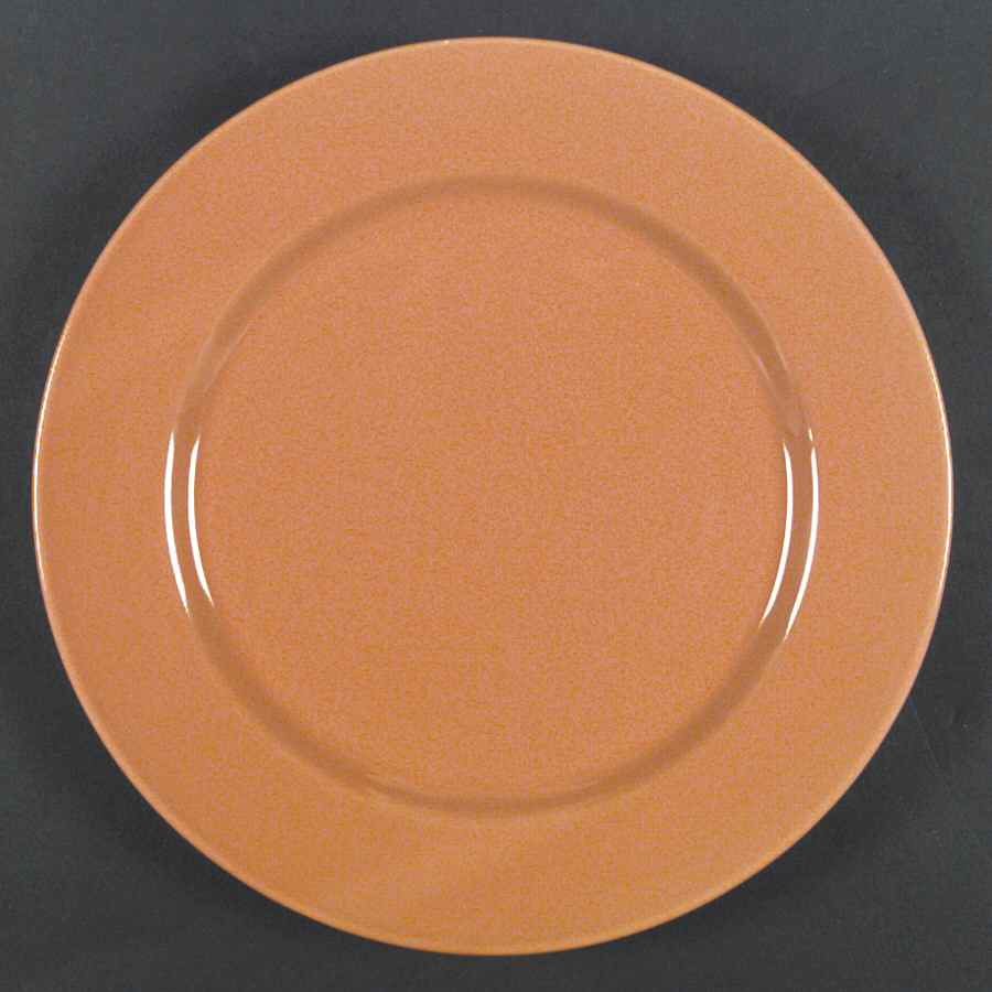 200 Poppy Orange (Glossy, Rim) Dinner Plate by Metlox - Poppytrail - Vernon-1