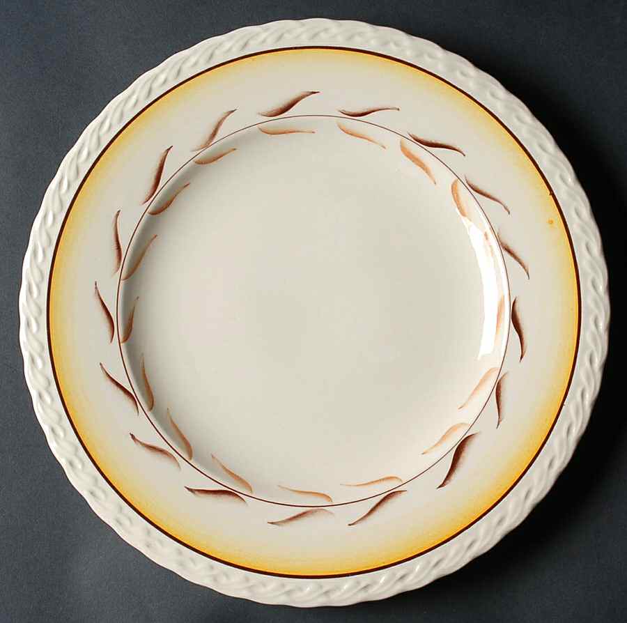 Arcadia 12" Chop Plate (Round Platter) by Metlox - Poppytrail - Vernon-1