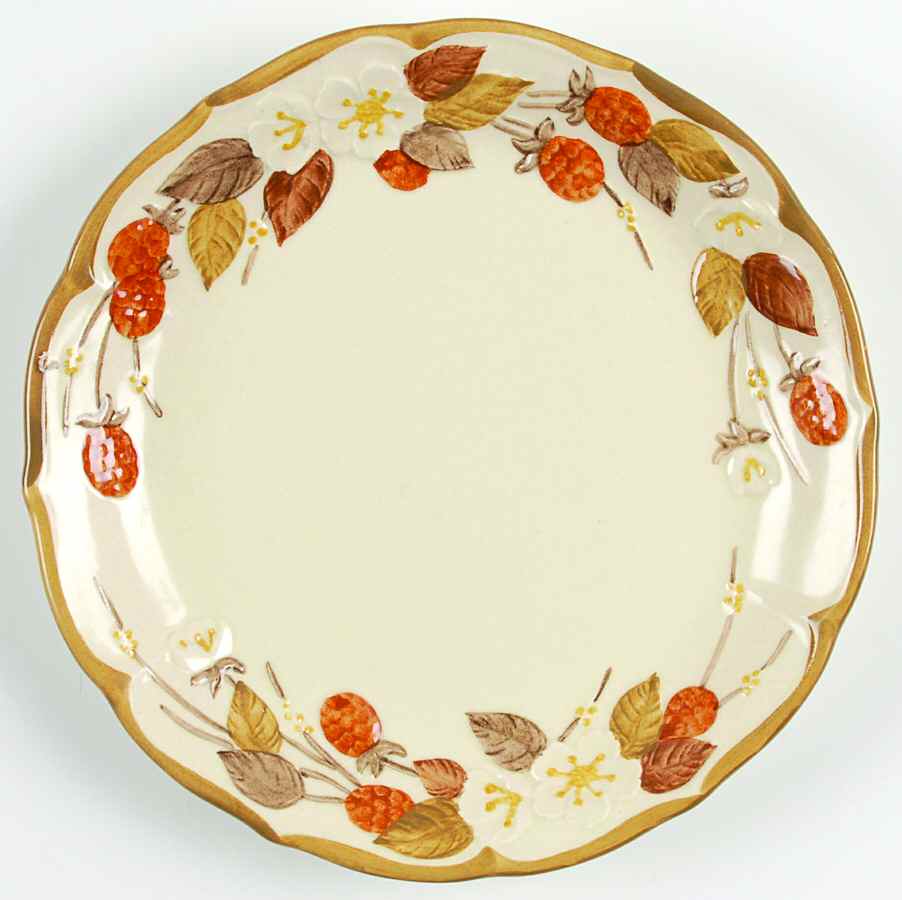 Autumn Berry Salad Plate by Metlox - Poppytrail - Vernon-1