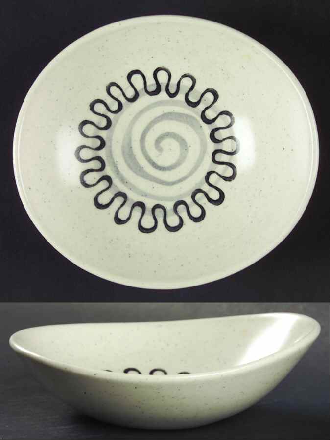 Aztec Fruit/Dessert (Sauce) Bowl by Metlox - Poppytrail - Vernon-1