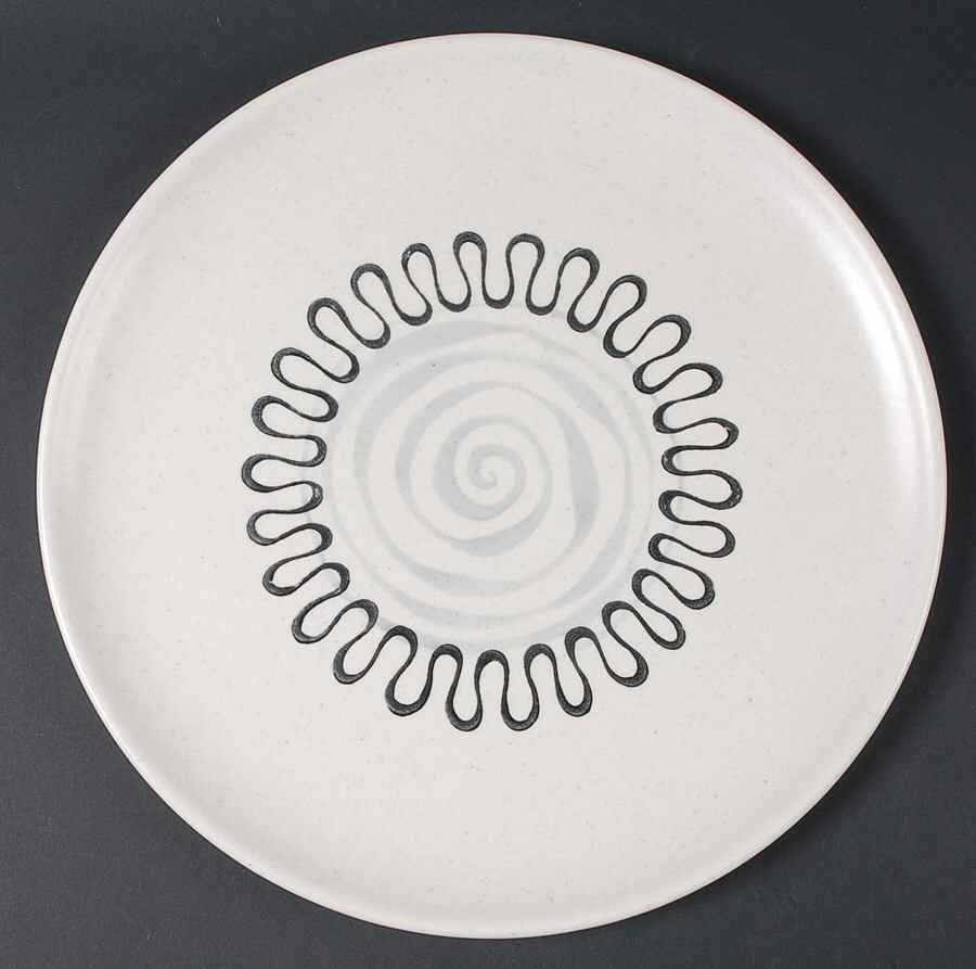 Aztec 13" Chop Plate (Round Platter) by Metlox - Poppytrail - Vernon-1