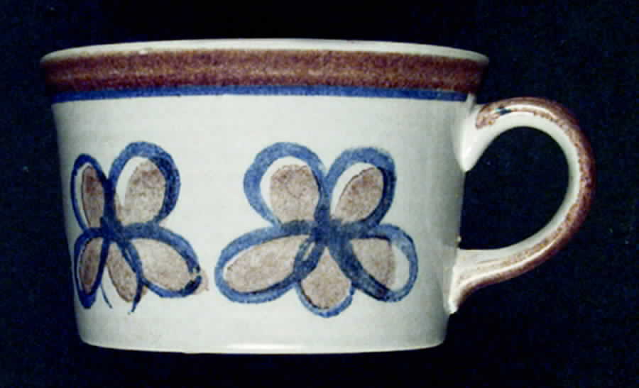 Bandero Flat Cup by Metlox - Poppytrail - Vernon-1