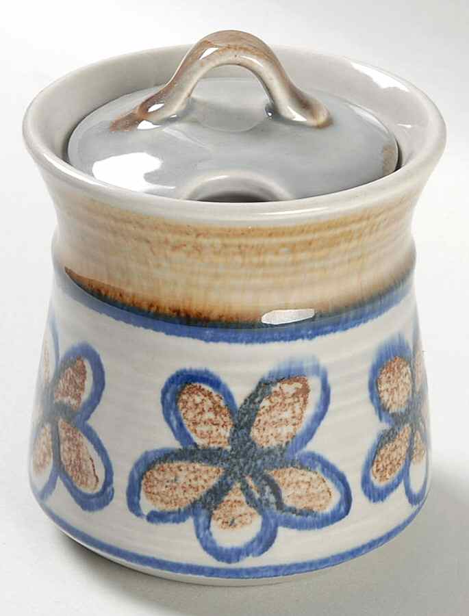 Bandero Sugar Bowl & Lid by Metlox - Poppytrail - Vernon-1