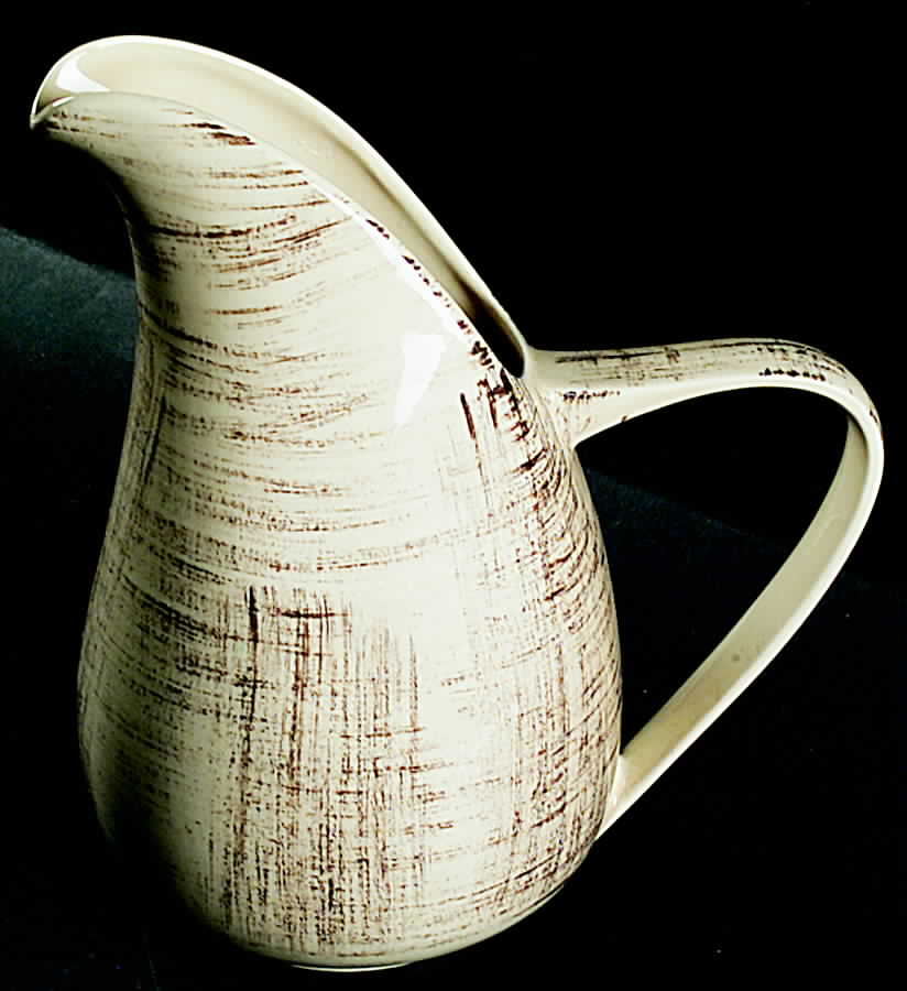 Barkwood 32 Oz Pitcher by Metlox - Poppytrail - Vernon-1