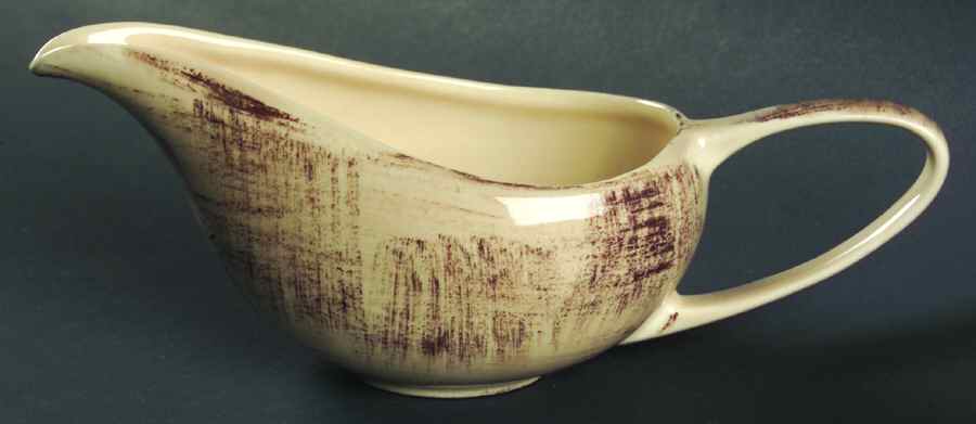 Barkwood Gravy Boat by Metlox - Poppytrail - Vernon-1