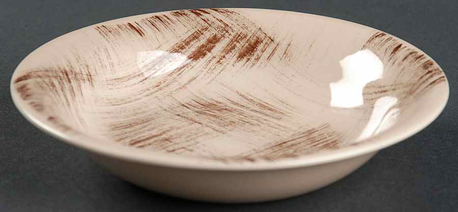 Barkwood Fruit/Dessert (Sauce) Bowl by Metlox - Poppytrail - Vernon-1
