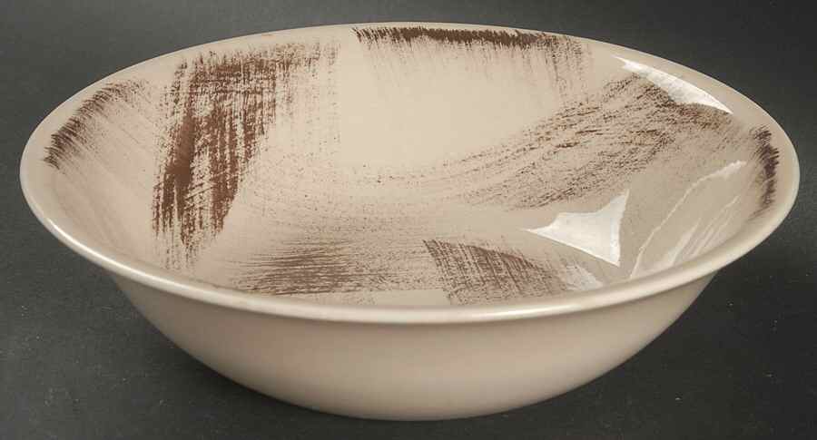 Barkwood 7" Round Vegetable Bowl by Metlox - Poppytrail - Vernon-1