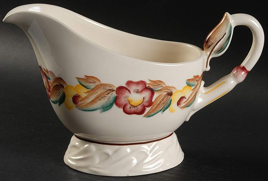 Beverly Gravy Boat by Metlox - Poppytrail - Vernon-1