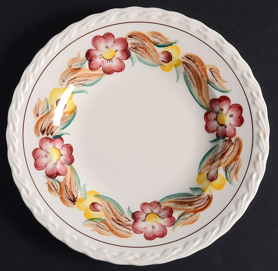 Beverly Bread & Butter Plate by Metlox - Poppytrail - Vernon-1