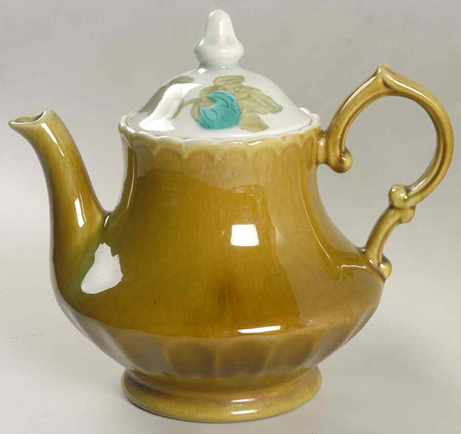 Blue Fascination Teapot & Lid by Metlox - Poppytrail - Vernon-1