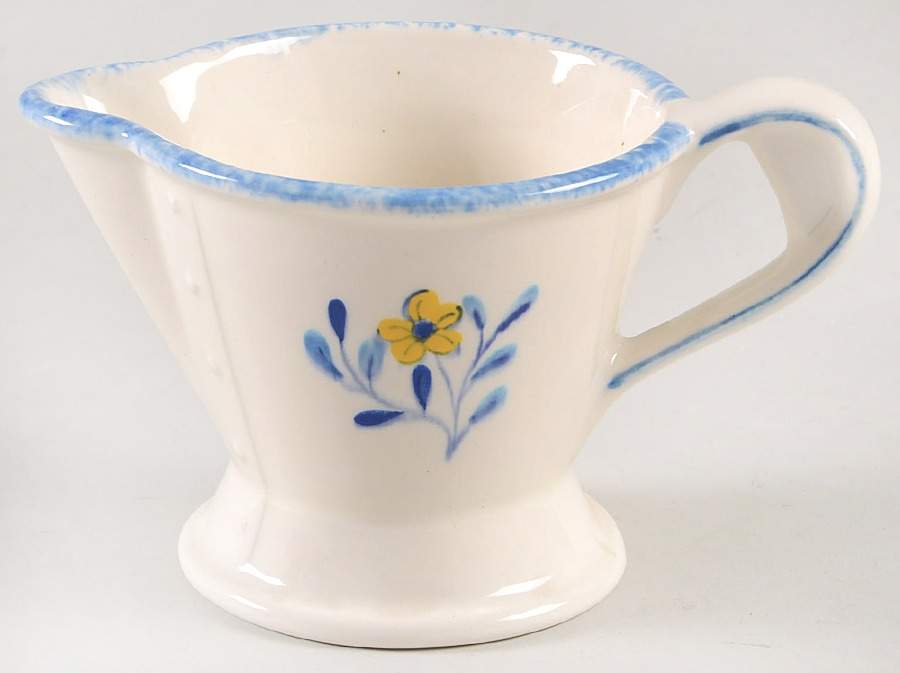 Bluebird Blue Creamer by Metlox - Poppytrail - Vernon-1