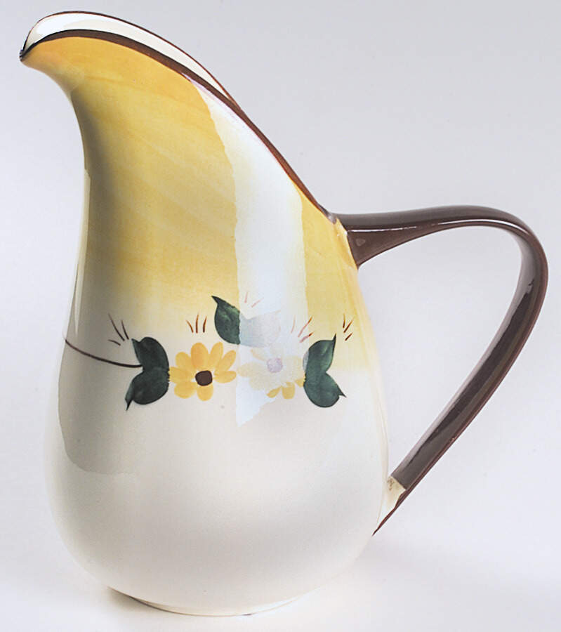 Brown Eyed Susan (Montecito Shape) 2 Pint Jug by Metlox - Poppytrail - Vernon-1