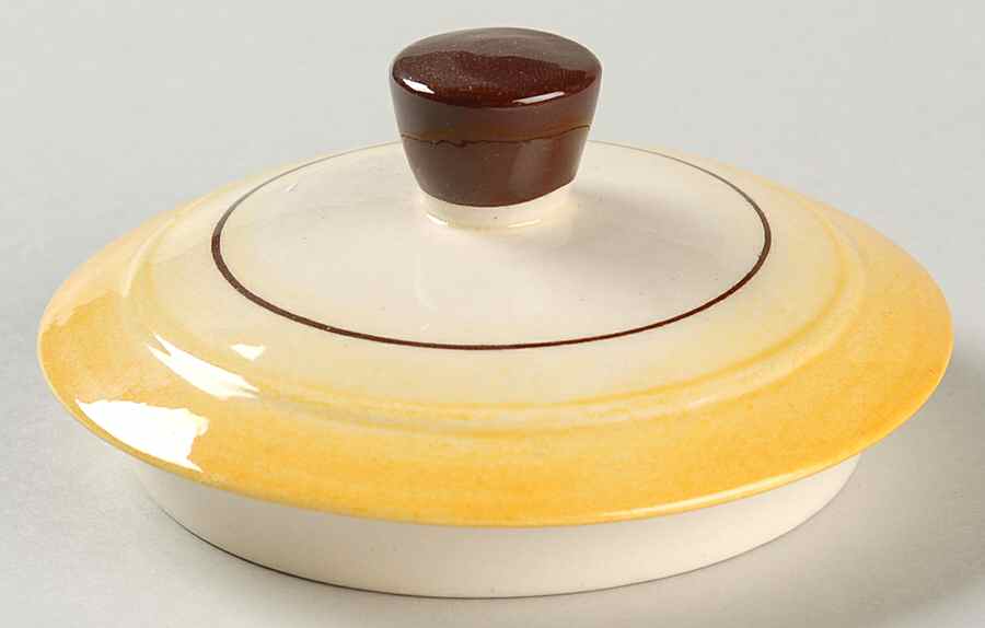 Brown Eyed Susan (Montecito Shape) Lid for Teapot by Metlox - Poppytrail - Vernon-1