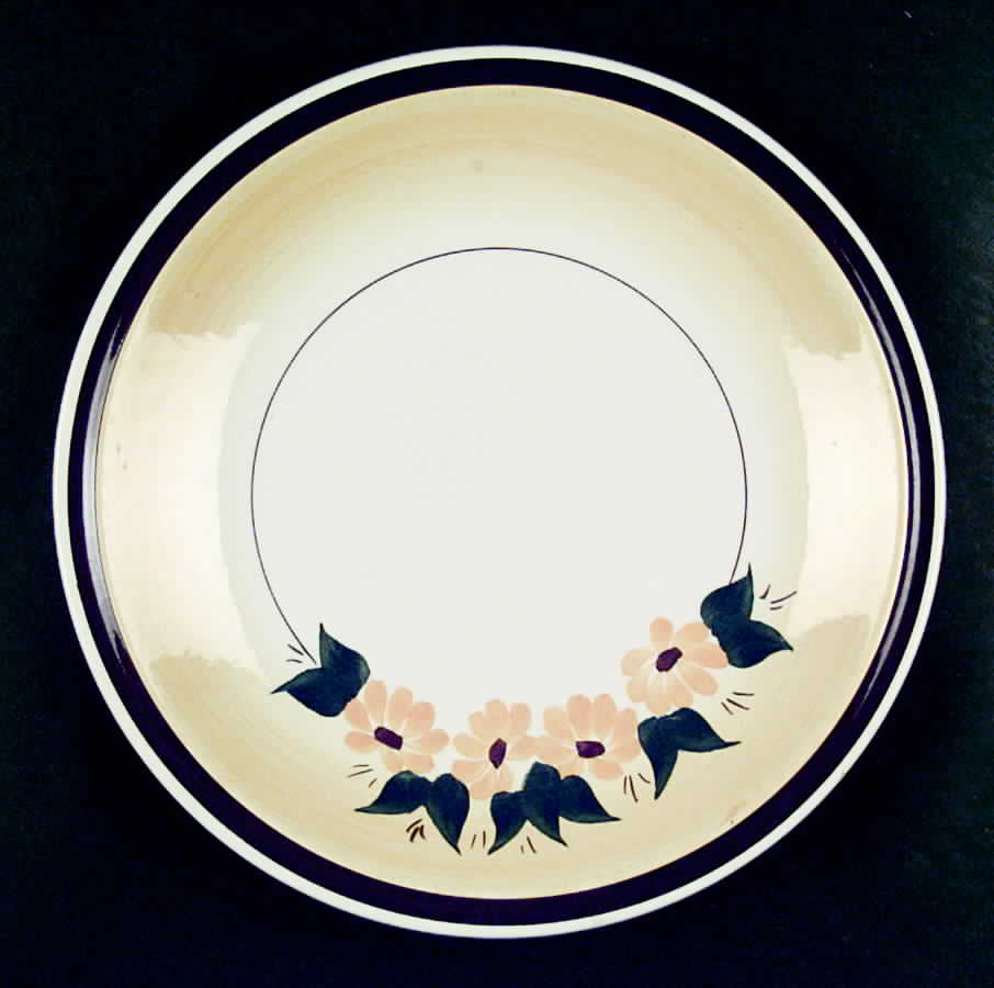 Brown Eyed Susan (Ultra Shape) Dinner Plate by Metlox - Poppytrail - Vernon-1