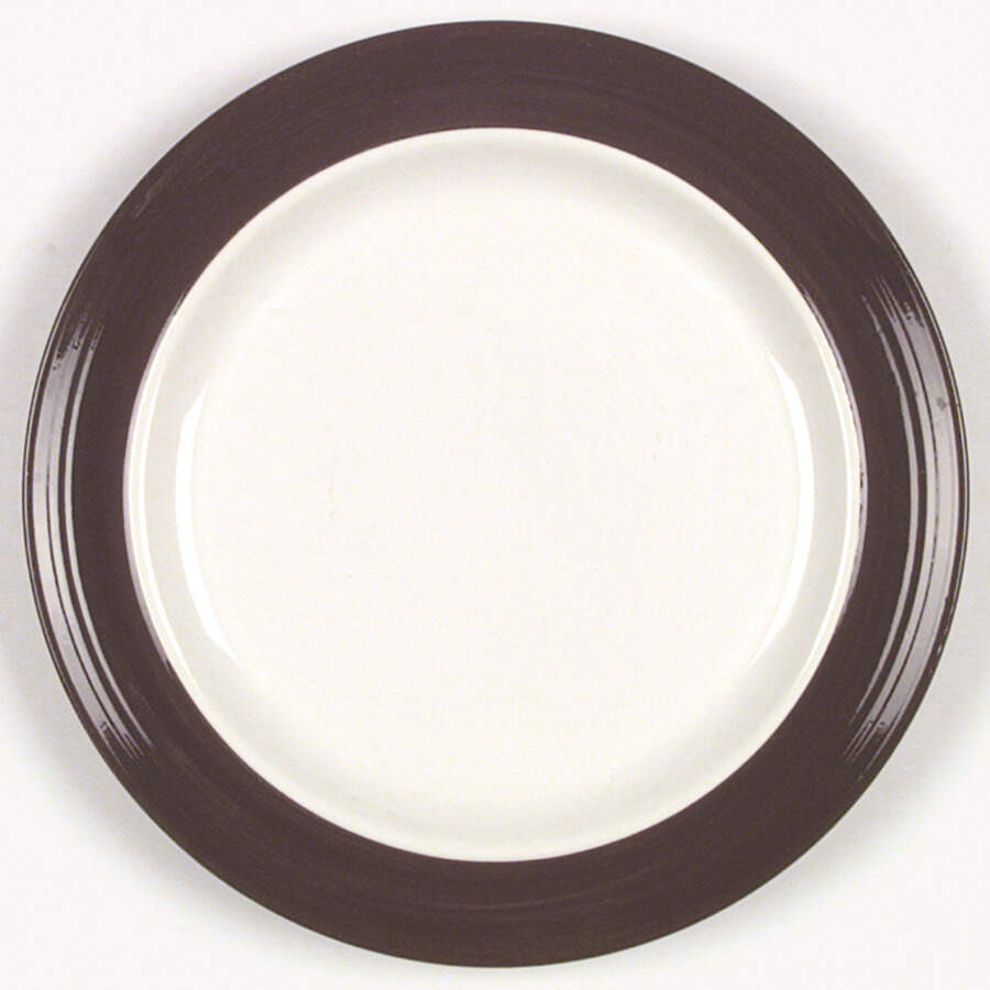 Brown Stone Dinner Plate by Metlox - Poppytrail - Vernon-1
