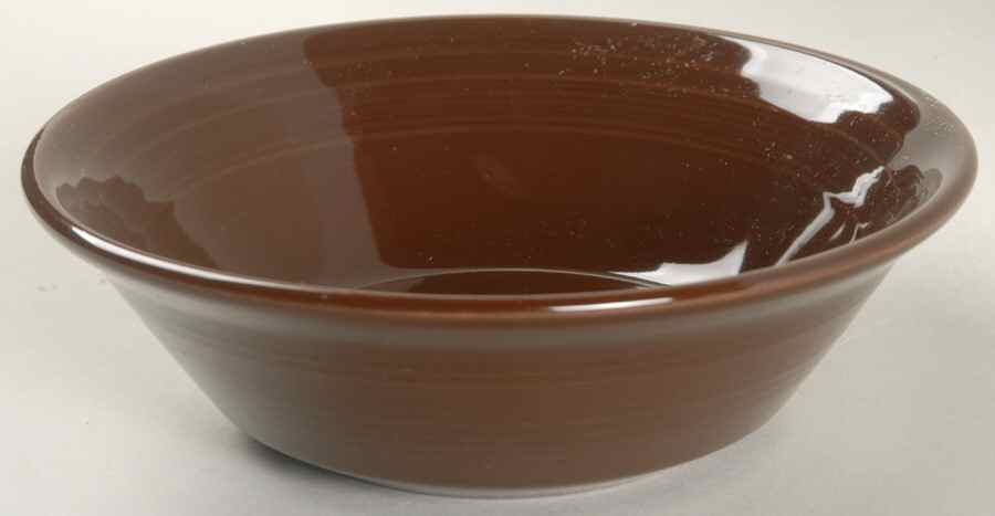 Brown Stone Coupe Cereal Bowl by Metlox - Poppytrail - Vernon-1