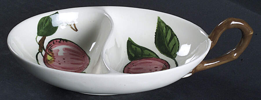 California Apple Open Jam Dish by Metlox - Poppytrail - Vernon-1