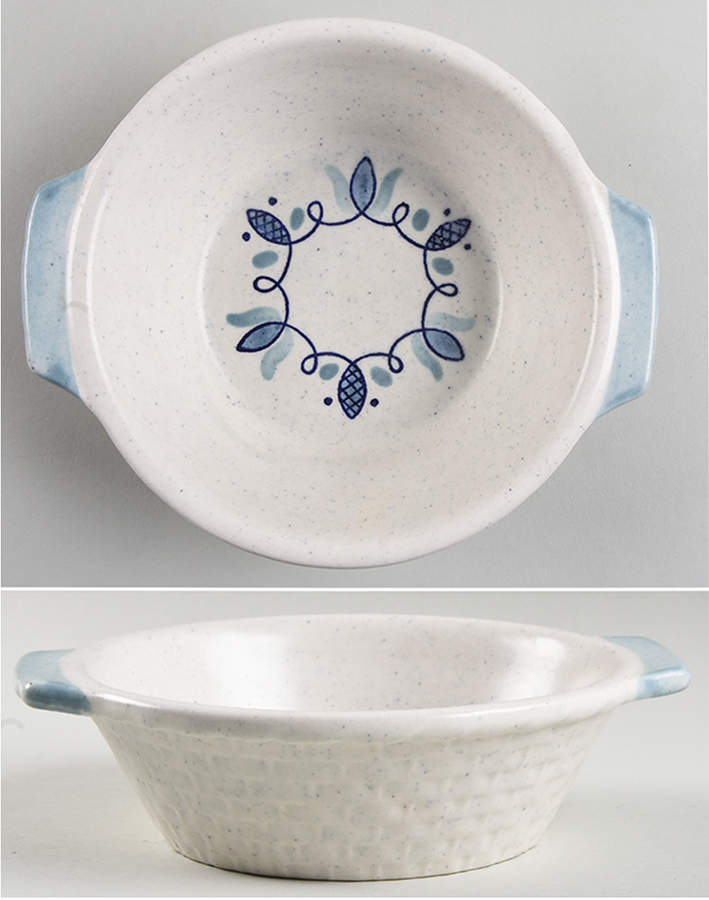 Cape Cod 9" Round Vegetable Bowl by Metlox - Poppytrail - Vernon-1