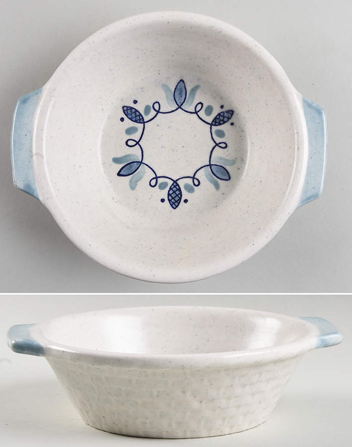 Cape Cod 8" Round Vegetable Bowl by Metlox - Poppytrail - Vernon-1