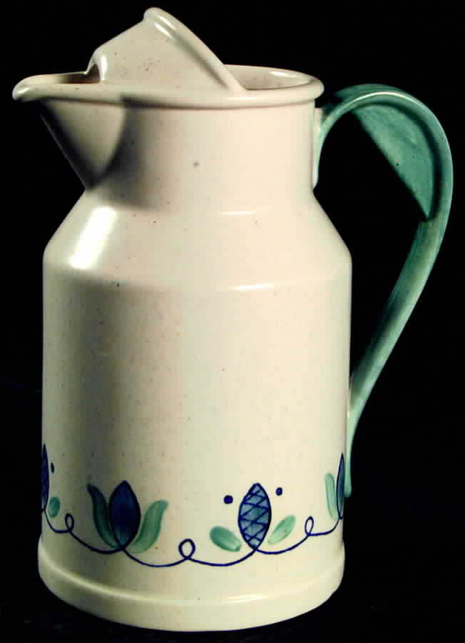 Cape Cod 64 Oz Pitcher by Metlox - Poppytrail - Vernon-1