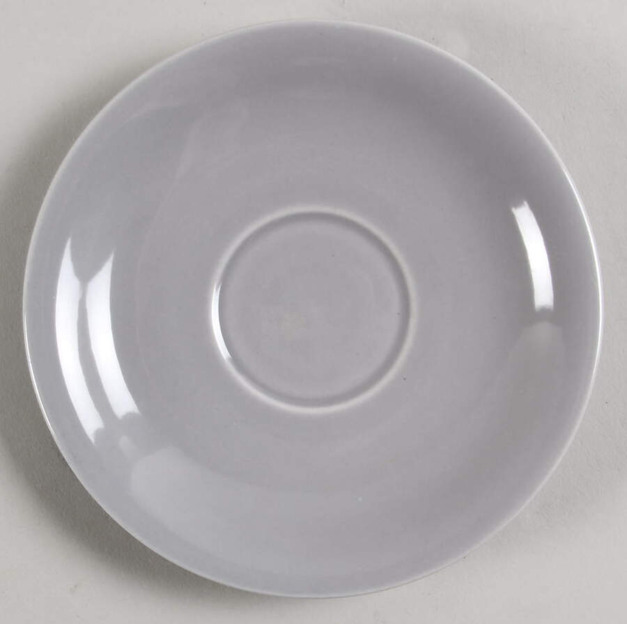 Casual California Dusk Gray Saucer by Metlox - Poppytrail - Vernon-1
