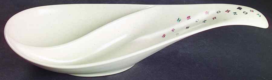 California Confetti Open Jam Dish by Metlox - Poppytrail - Vernon-1