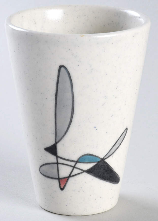 California Contempora (China) Juice Tumbler by Metlox - Poppytrail - Vernon-1