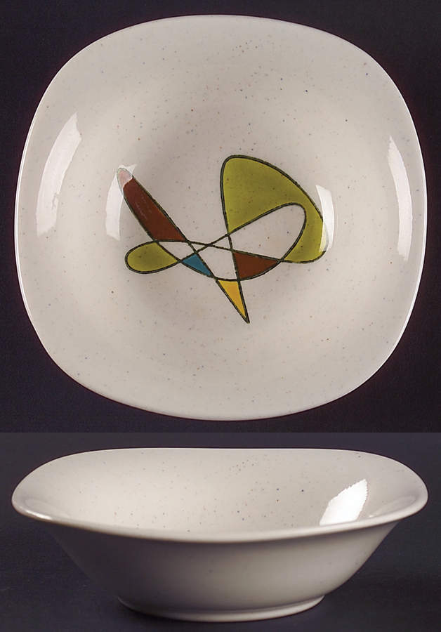 California Free Form Coupe Soup Bowl by Metlox - Poppytrail - Vernon-1