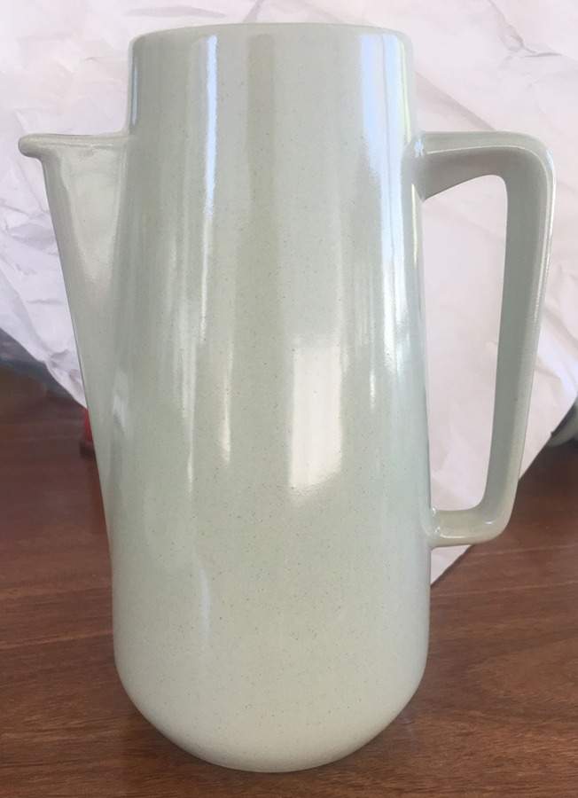 California Geranium Coffee Pot No Lid by Metlox - Poppytrail - Vernon-1